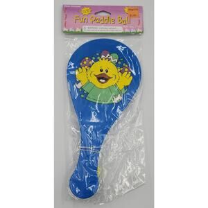 Easter Unlimited Blue‎ Paddle Ball Easter Basket Toy Filler